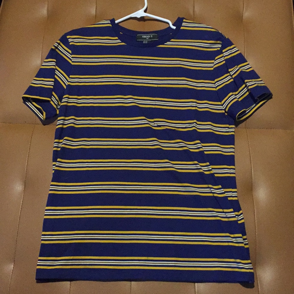Stripped shirt with a pocket